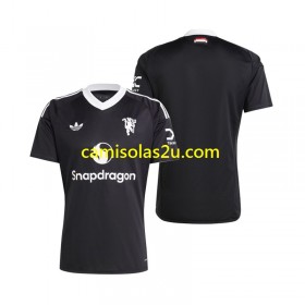 Camisolas de futebol Manchester United Guarda Redes Equipamento 3ª 2024/25 Manga Curta